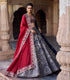 Purple Raw Silk Lehenga Set